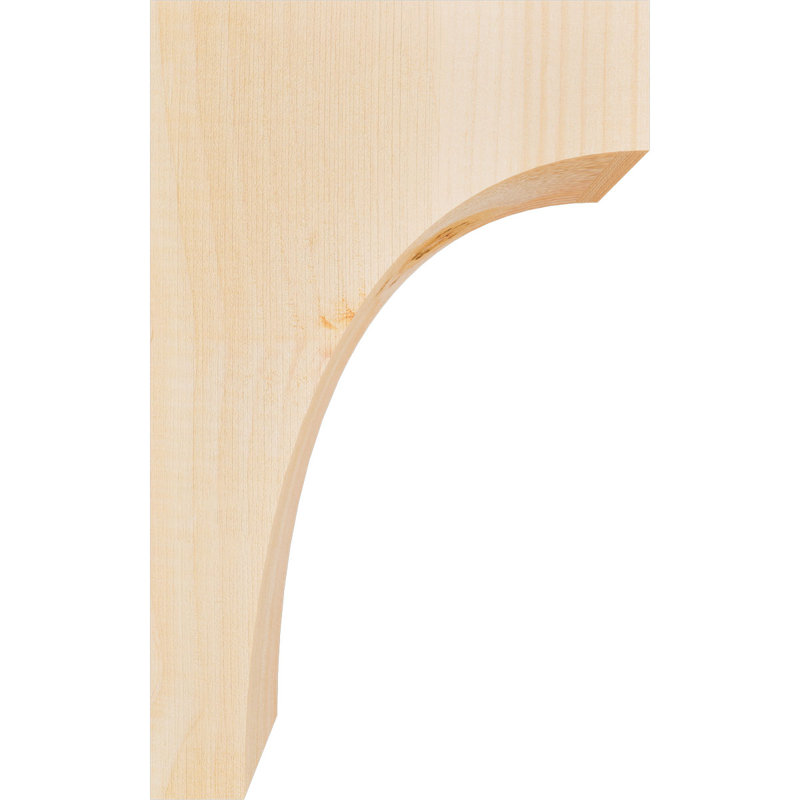 Huntington Corbel, H 12 po x l 3,5 po x P 8 po, Sapin de Douglas, Lisse