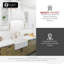 Évier de cuisine à tablier simple encastré en granit blanc composite 30 po-81172336