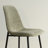 4 - Person Dining Table Sets With Round Table & 4 Upholstered Chenille Chairs-1869284090
