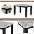 Abbot Bridge Four Leg Dining Set