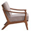Fauteuil d'appoint confortable et amovible pour un soutien et un style supérieurs dans divers espaces de vie