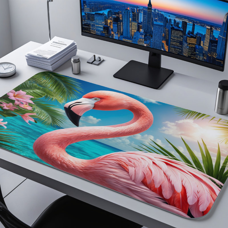Polyester Desk Pad, 23.6x13.8