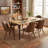 Shivani 7-Piece 63'' Rectangular Dining Set with Upholstered Chairs-105494032-105494033