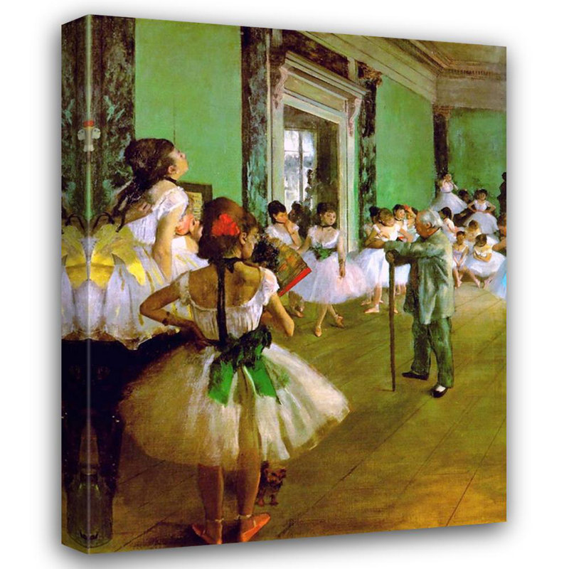 Dance Class, 36" H x 28" W