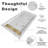 60"W X 36"D Rectangle Shower Base, Marble-Look Acrylic Shower Pan With Anti-Slip Texture-124834428-124834429