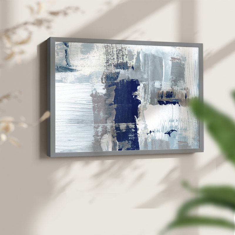 Quiet Winter Woods -Framed Print - Restickable