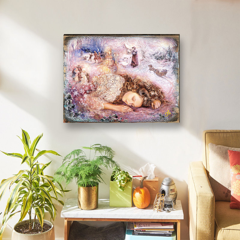 Rêve de l’hiver, H 12 po x l 9 po x P 1 po
