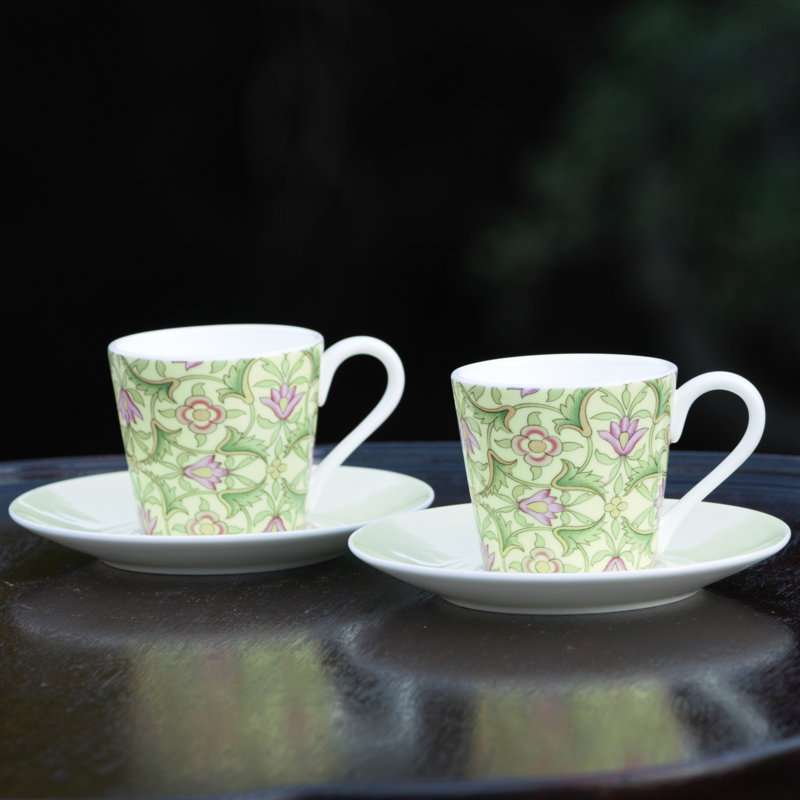 Bone China Espresso Cup and Saucer