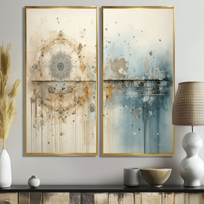 Minimalism Islam Spiritual Illumination II - Beige Traditional Canvas Prints