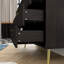 Commode d'appoint 6 tiroirs avec pieds en métal Ololade-1512249066