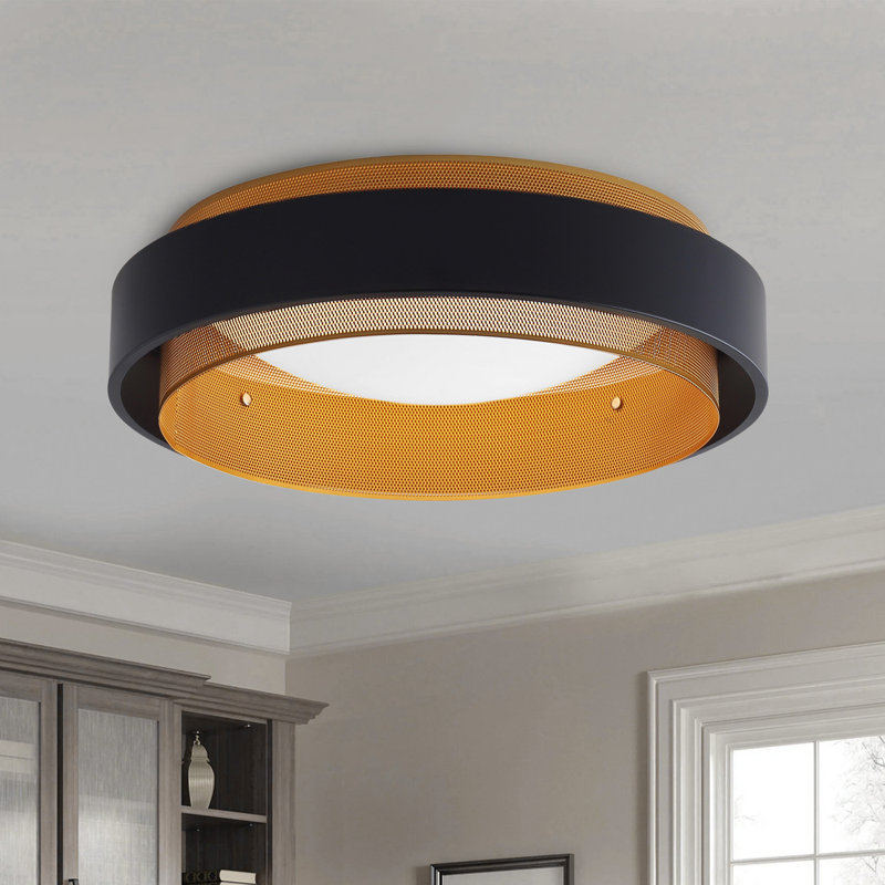 Luminaire encastré à intensité variable 6500K, Noir