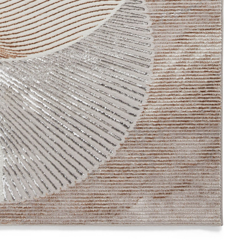 Creation area rug Machine Woven Rectangle Gold, Rectangle 120 x 170cm