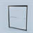56"-60"W*72" H Semi-Frameless Double Sliding Shower Door, Bypass Shower Door, 1/4" (6Mm) Thick SGCC Tempered Glass Door-109553987