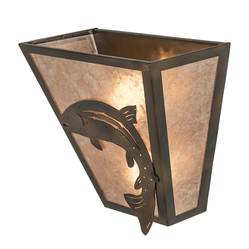 1 - Light Flush Mounted Sconce