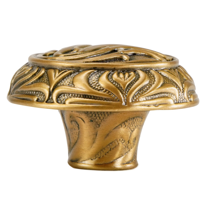 ASSORTED KNOB IN PLATE, 1 19/50", Gold