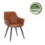 Faux Leather Armchair-1036723423