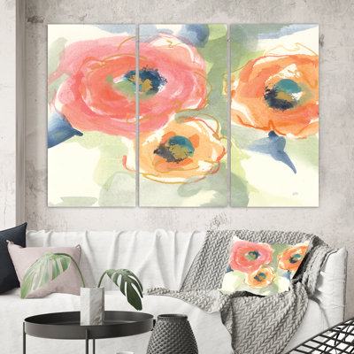 « buttercup ii », reproduction d’image multi-pièces sur toile tendue