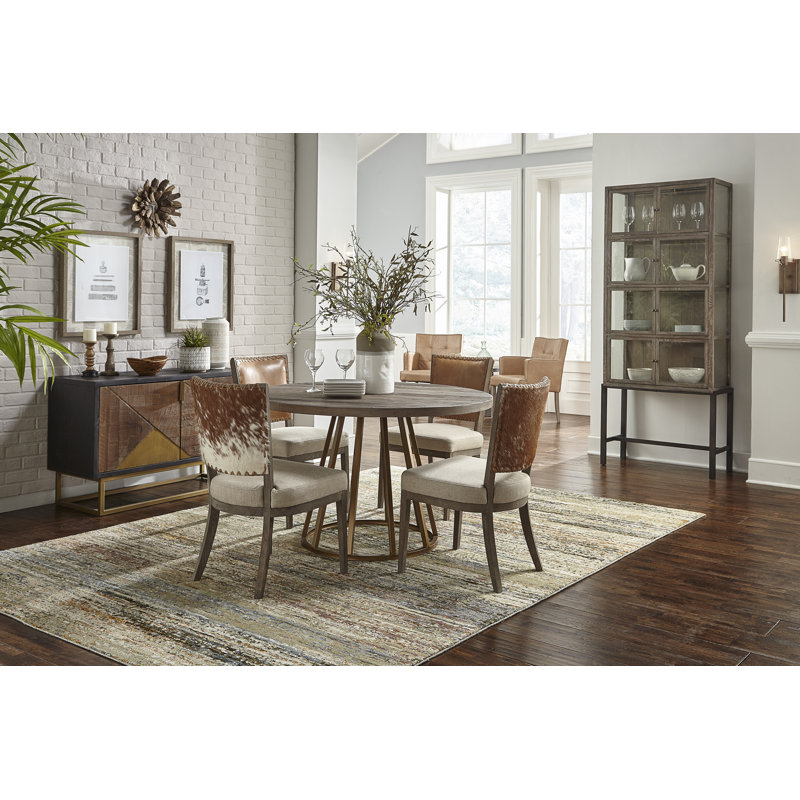 Veso Solid Wood Curio Cabinet