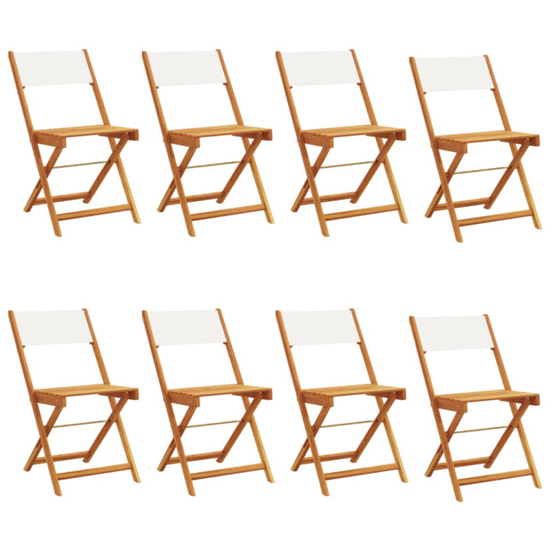 Cynda Patio Dining Accent Chair, Cream white
