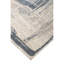 Hand Knotted Abstract Area Rug in Ivory/Navy-1460831671