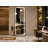 Oakleaf Tempered Glass LED Full Length Mirror – Touch Control, 3-in-1 Freestanding / Leaning / Wall-Mounted-390701346-396164926