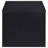 Canyon Black  Square Side End Table
