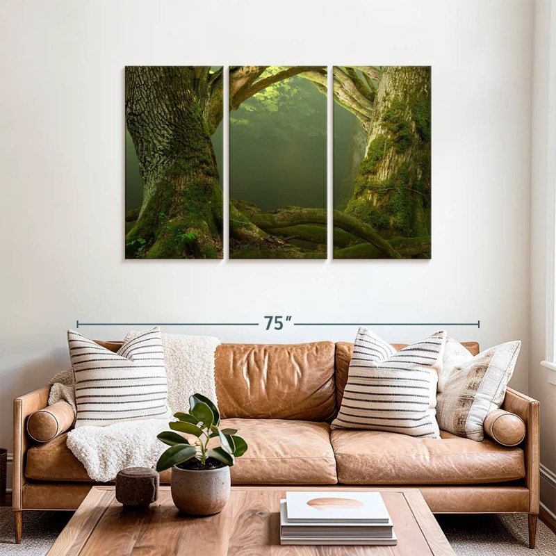 Harnek Mossy Trees, 36" H x 57" W
