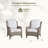 Gretna Wicker Outdoor Lounge Chair-1527129299-1527129298