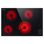 Empava 30 Inch Electric Radiant Cooktop, 4 Burners, 6700W Electric Stove Top, Black