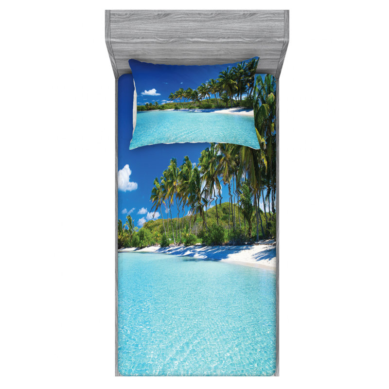 Microfiber Sheet Set, Twin XL Sheet Set with Fitted Sheet