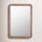 Haneen Distressed Wood Wall Mirror
