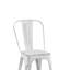 Ensemble de 4 chaises de salle à manger industrielles en métal bleu lustré de 18 pouces de hauteur, empilables à l'intérieur, à l'extérieur, légères, faciles à nettoyer, faciles à assembler et modernes-1906312165