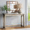 55.5 " W Solid Wood Top Console Table