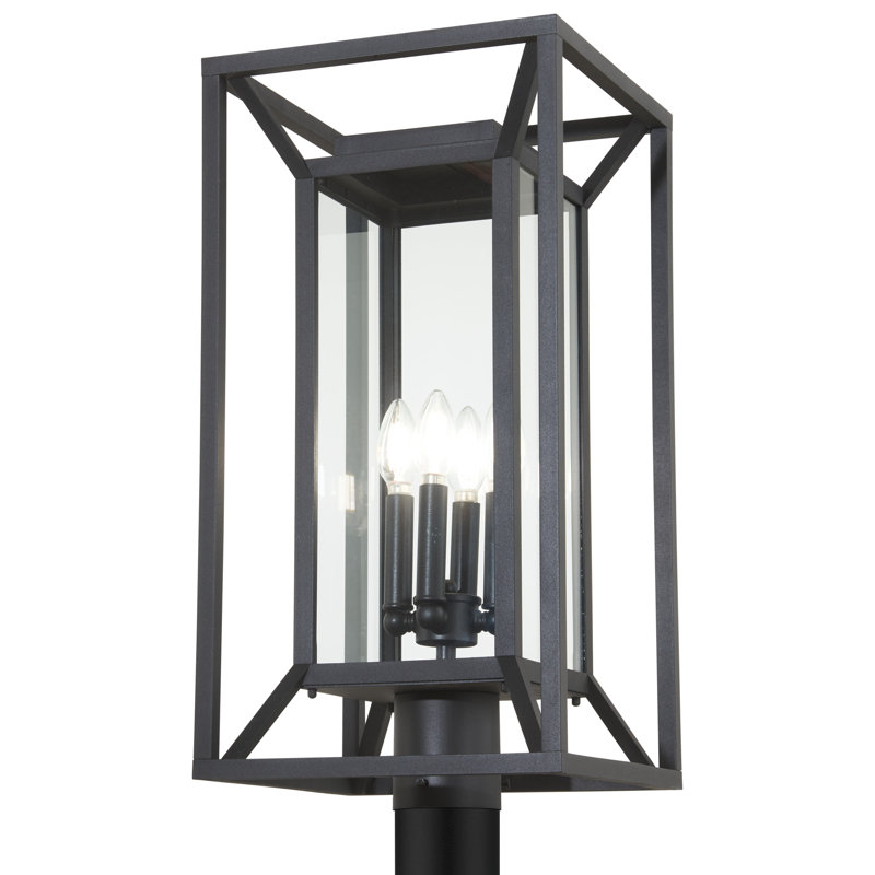Support pour poteau d'extérieur 4 lumières Harbor View
