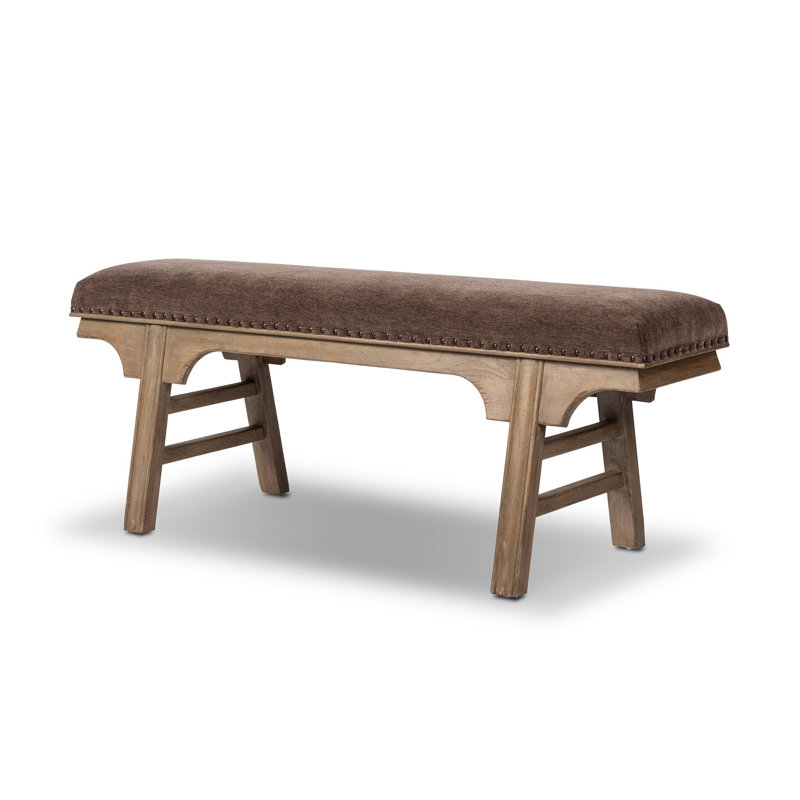 Velvet Solid Wood Bench