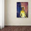 "Autoportrait en enfer" par Edvard Munch - impression sur toile tendue-1458181288