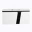 Meuble-lavabo mural 40 po avec lavabo en céramique et porte d'armoire à fermeture en douceur 40 po-797112850