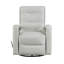 Fauteuil inclinable et pivotant respirant en similicuir-1248038151