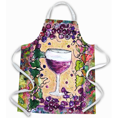 No Pattern Bib Apron