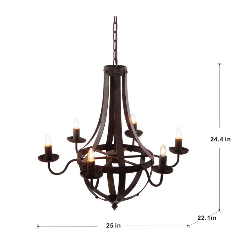 Suspended luminaire with adjustable chain