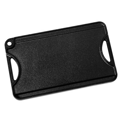 Casserole réversible en fonte noire de 14 po x 8,5 po, idéale pour cuire des crêpes et des légumes grillés