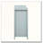 Modern Wave-Pattern Sideboard with 2 Drawers, 4 Doors, and Adjustable Shelves-278547862
