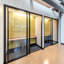Cloisons 2 pièces en verre transparent - Portes coulissantes - Portes de placard-96872741-96872744