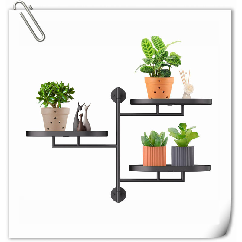 Tablettes pivotantes pour plantes d'intérieur