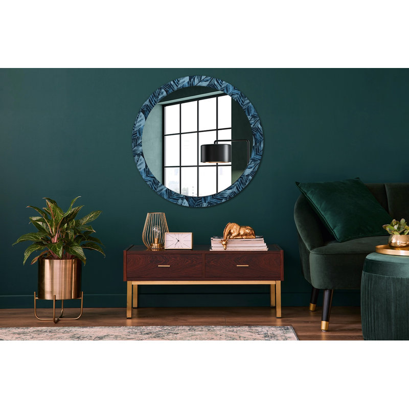 Huldar Glass Flat Wall Mirror
