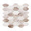 Recycled Serenity 12" x 11" Glass Mosaic Wall Tile-63332533