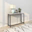Console d'entrée étroite - chêne blanc
