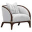 Houston Matching Chair - Pebble/Walnut