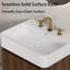 Wall Mounted Single Double Single Vanity Bathroom Vanity With Solid Surface Top-1792324562-1792324574