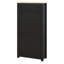 Armoire à chaussures étroite avec 2 tiroirs rabattables, étagère à chaussures mince à motif de grain de bois pour le vestibule, panneau réglable pour le couloir-1857206167